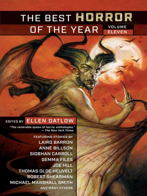 Title details for The Best Horror of the Year by Ellen Datlow - Wait list